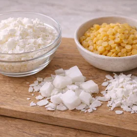 Verschiedene Wachssorten