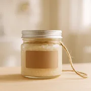 Peelingglas beschriften