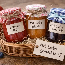 Marmelade als Geschenk