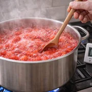 Marmelade aufkochen