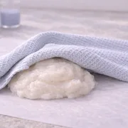 Masse unter Tuch abkühlen lassen